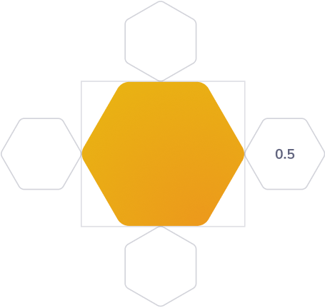 Space around the Nimiq Hexagon